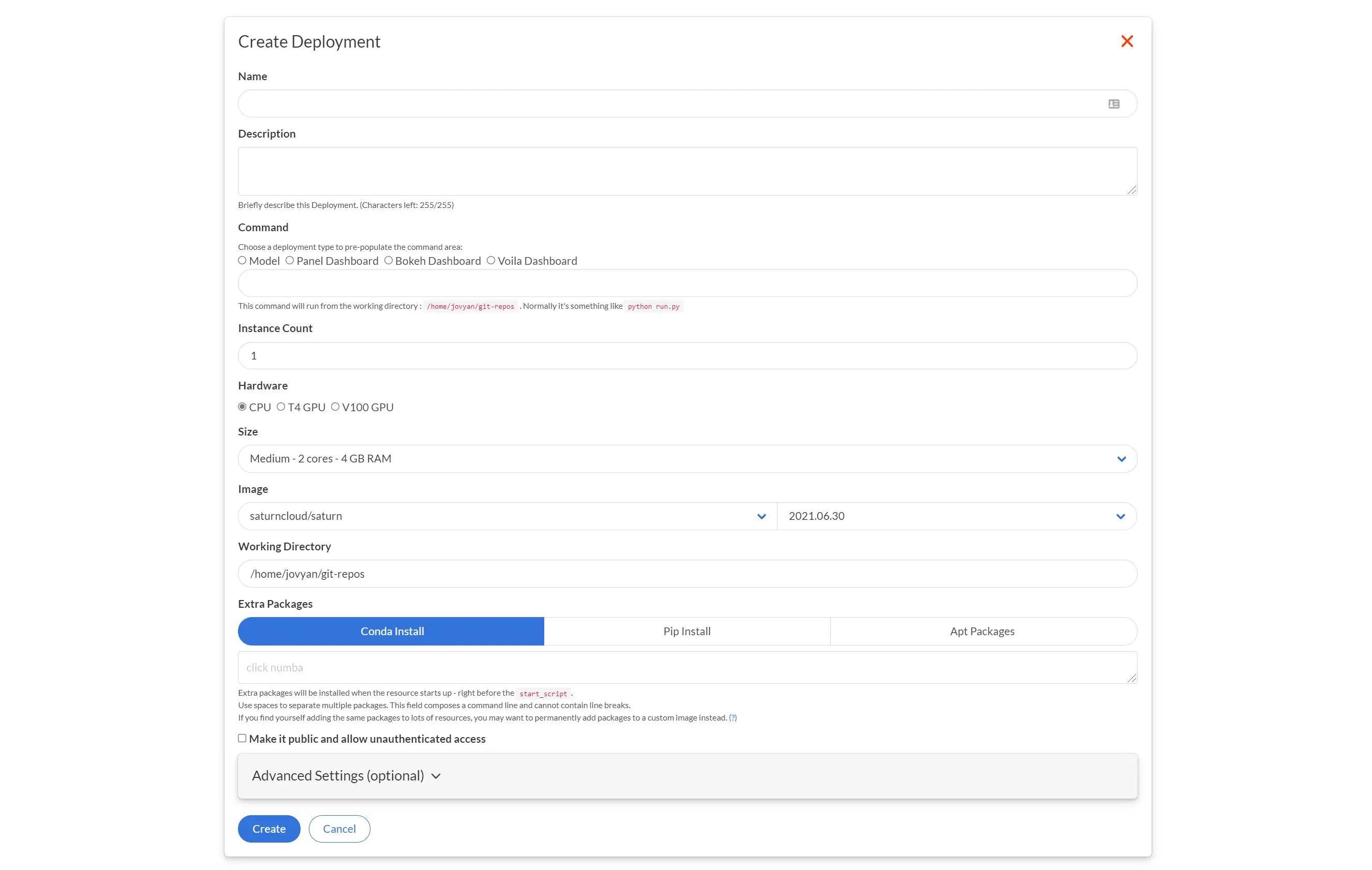 New deployment options