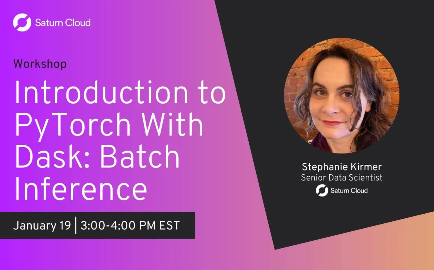 Featured Image for Workshop: Introduction to PyTorch with Dask: Batch Inference
