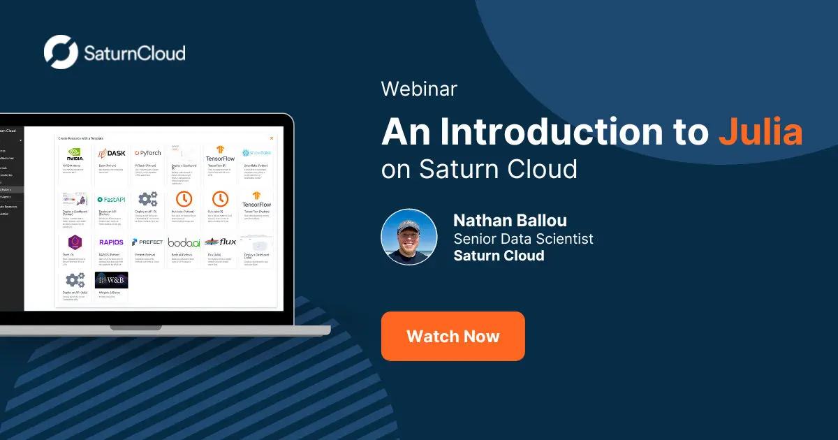 Featured Image for An Introduction to Julia on Saturn Cloud